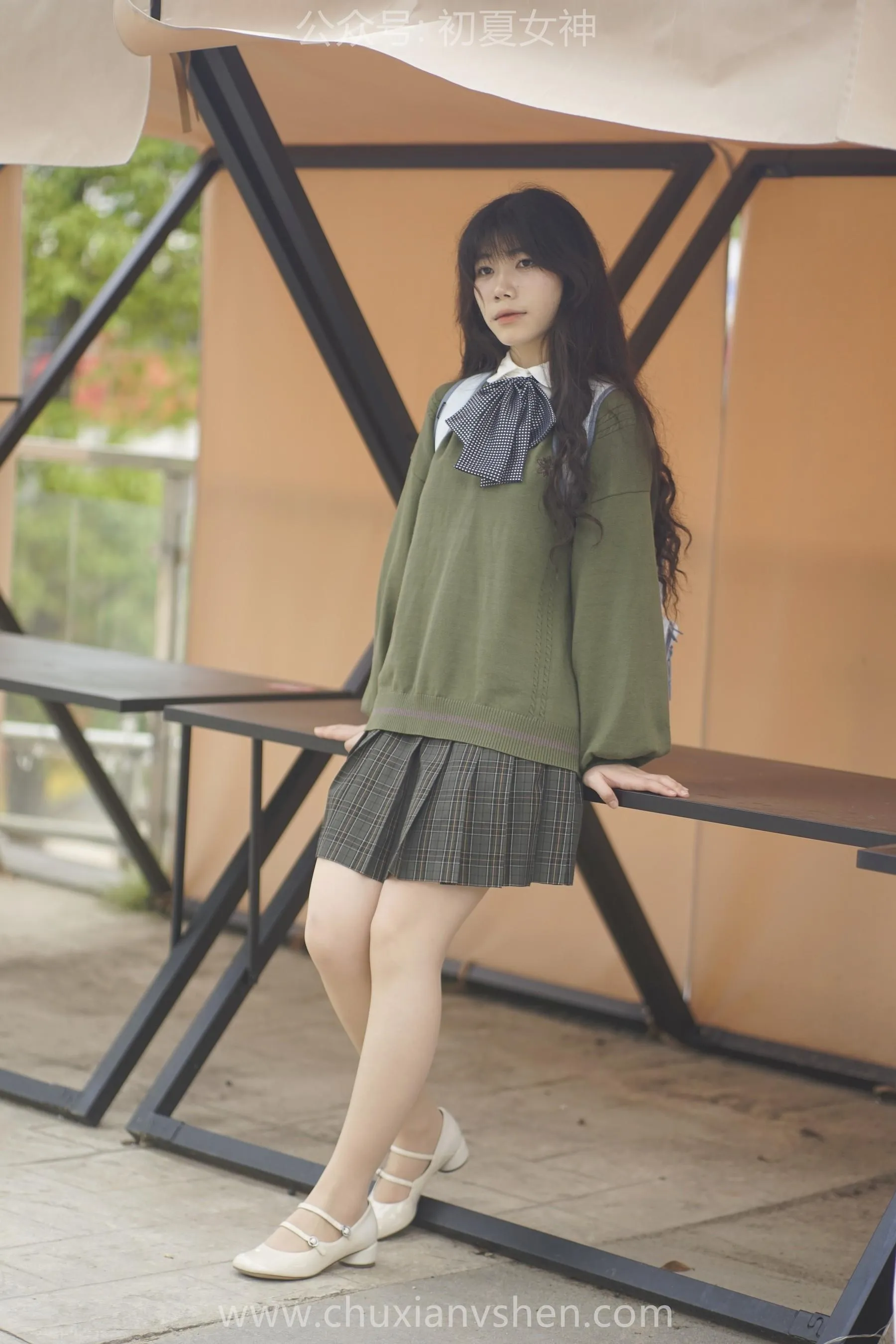 初夏女神 NO.064 欢欢 新晋学妹-学妹的一天 [164P]插图6